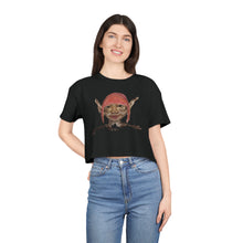 Load image into Gallery viewer, Women&#39;s Gnome Crop Tee
