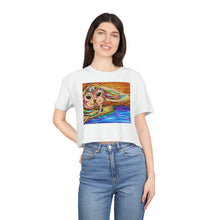 Load image into Gallery viewer, Women&#39;s Seal Crop Tee

