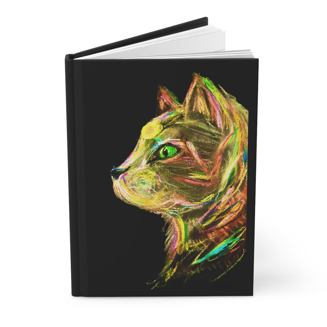 Cat Hardcover Journal Matte